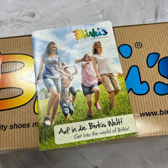 NEW Birkenstock Birki’s Curacao ll Sandal SIZE 36 US 5 NARROW Stretch Beige Mint - Picture 12 of 13